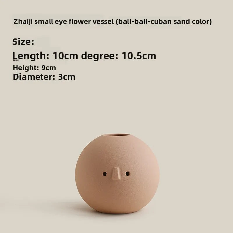 Quiet Character Ceramic Vase