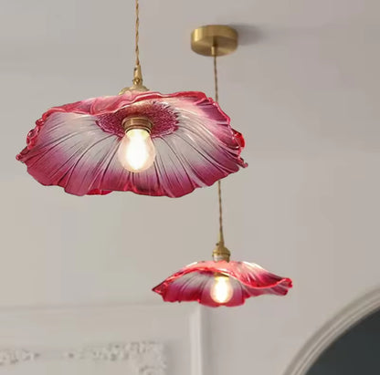 Ethereal Bloom Glass Ceiling Light