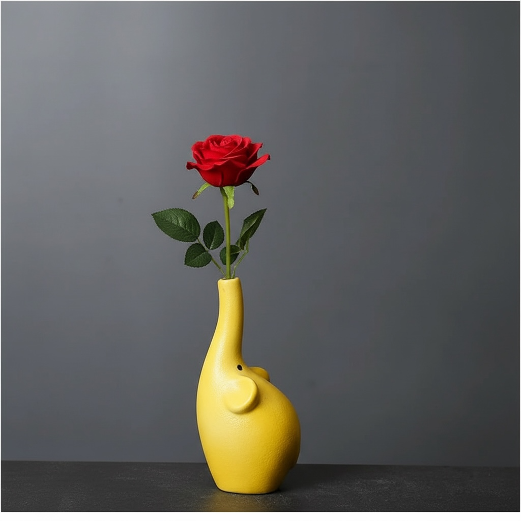 Little Elephant Bud Vase