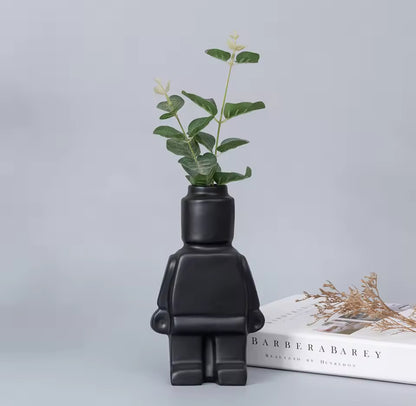 Lego Inspired Vase