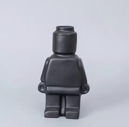 Lego Inspired Vase