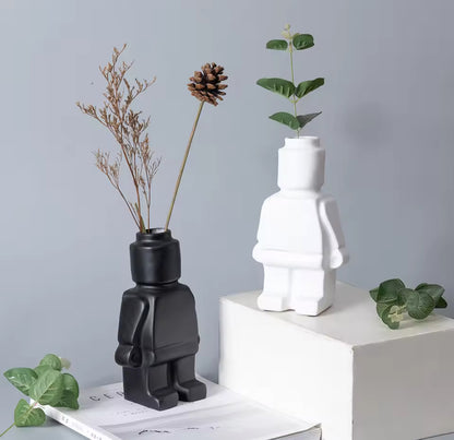 Lego Inspired Vase