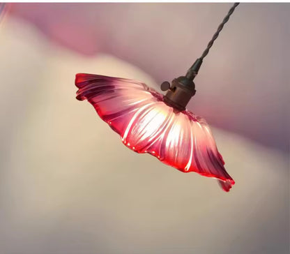 Ethereal Bloom Glass Ceiling Light
