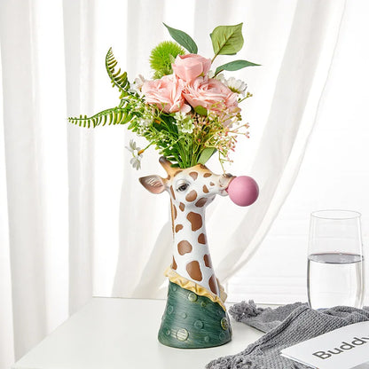 Bubble Safari Art Vase