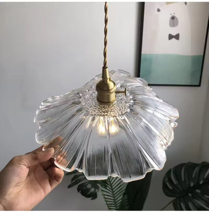 Ethereal Bloom Glass Ceiling Light