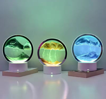 LumiScape LED Moving Sand Lamp