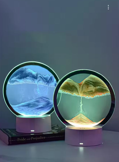 LumiScape LED Moving Sand Lamp