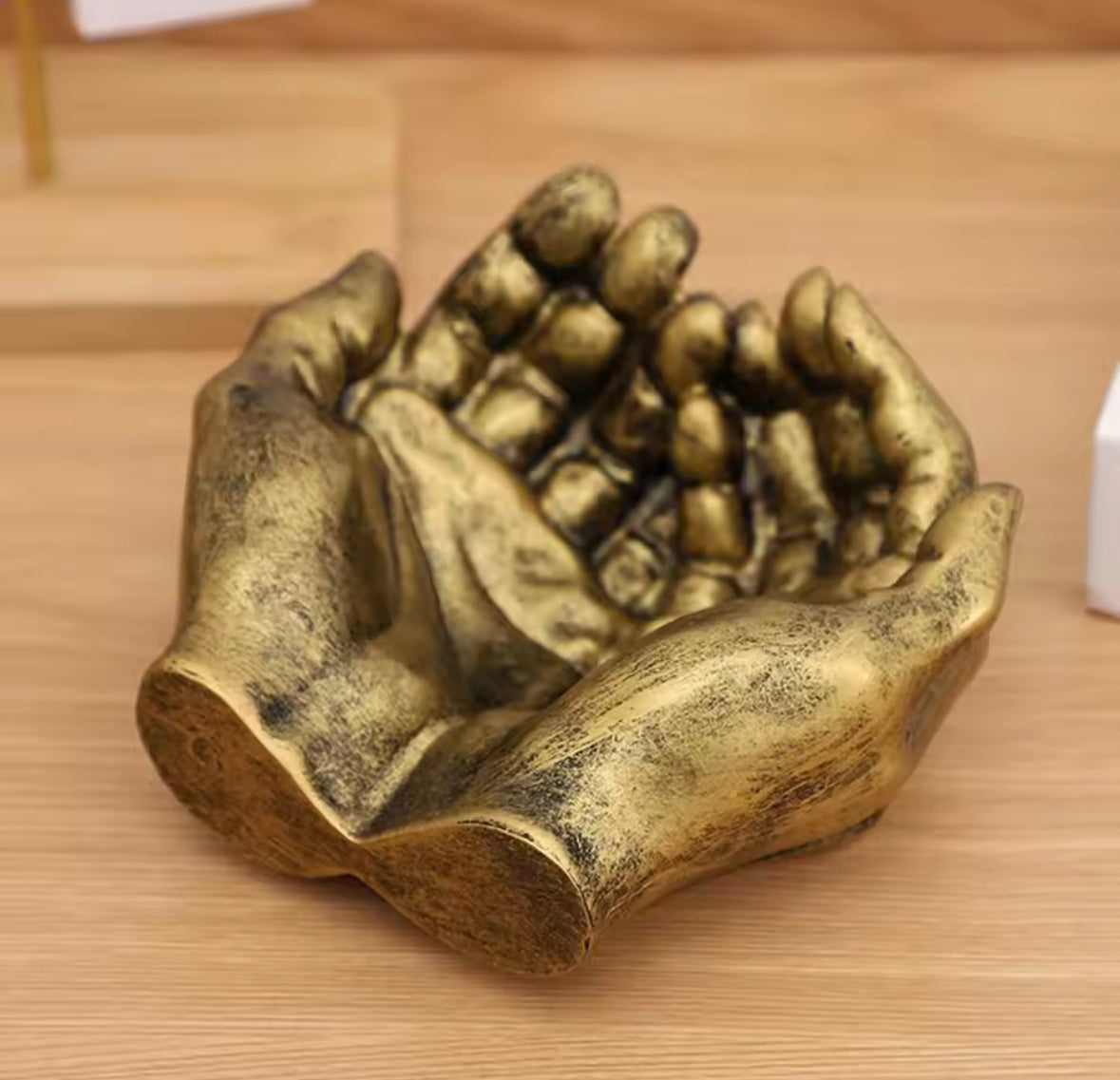 Hand of Grace™ Resin Jewelry & Key Bowl