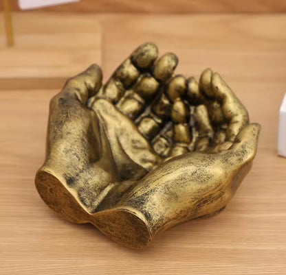 Hand of Grace™ Resin Jewelry & Key Bowl