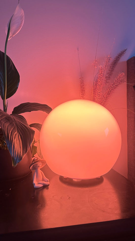 Glow Orb Table Lamp