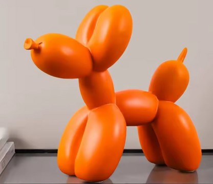 The Playful Pup – Balloon Dog Figurine