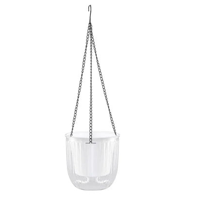 Self-Watering Hanging Glass-Look Planter