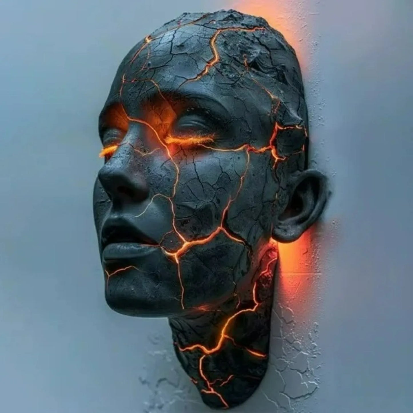Ash & Ember Face Lamp