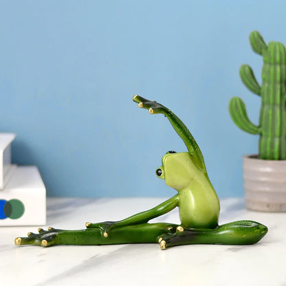 Mindful Frog Statue