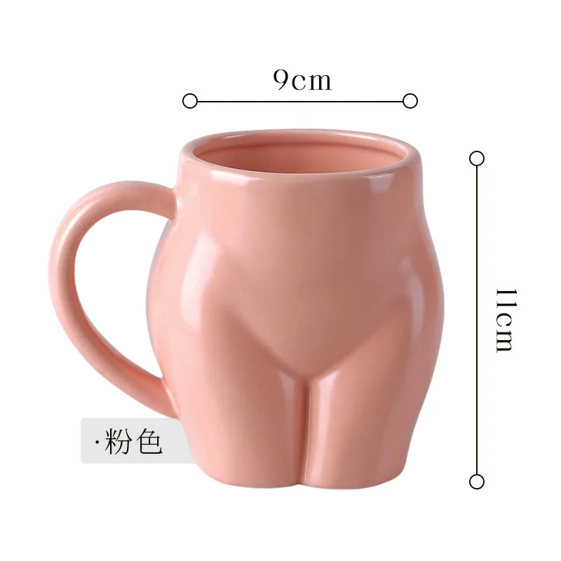 Body Love Ceramic Mug  | 520ml Ceramic Coffee Cup