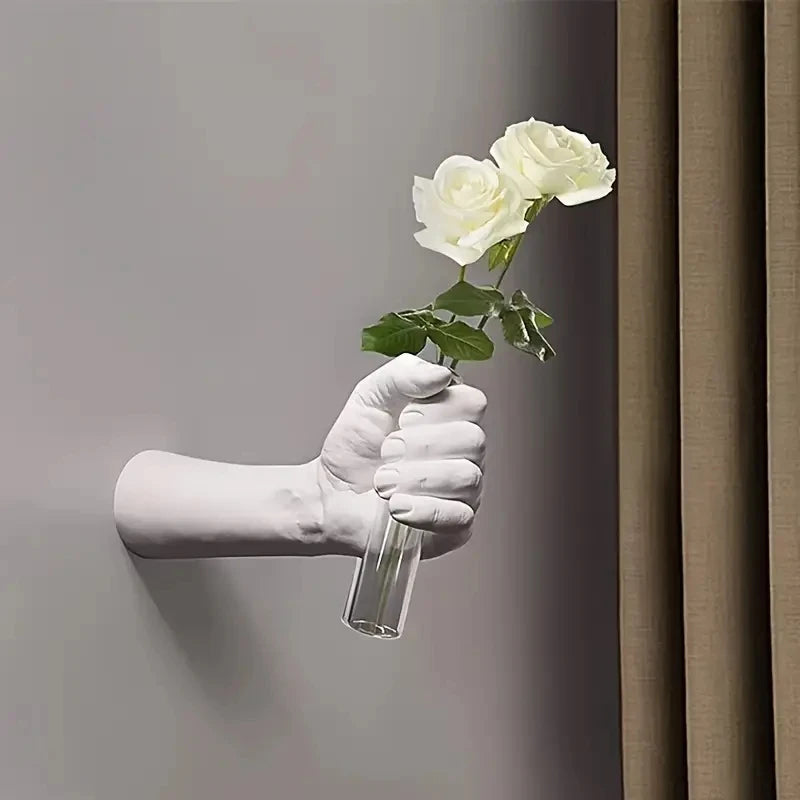 The Helping Hand Wall Vase