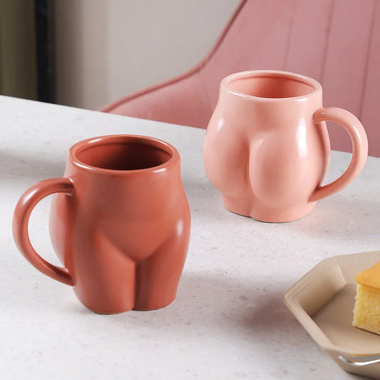 Body Love Ceramic Mug  | 520ml Ceramic Coffee Cup
