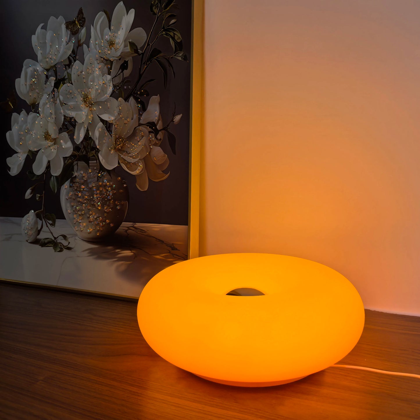 🍩 Bauhaus Donut Table Lamp