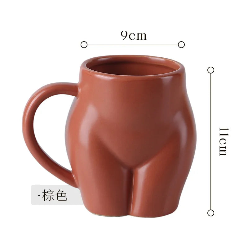 Body Love Ceramic Mug  | 520ml Ceramic Coffee Cup