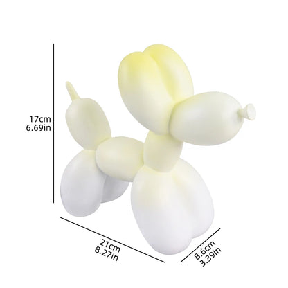 The Playful Pup – Balloon Dog Figurine