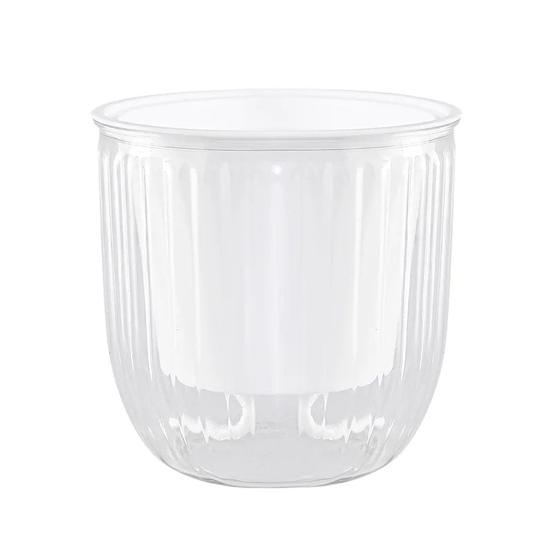 Self-Watering Hanging Glass-Look Planter