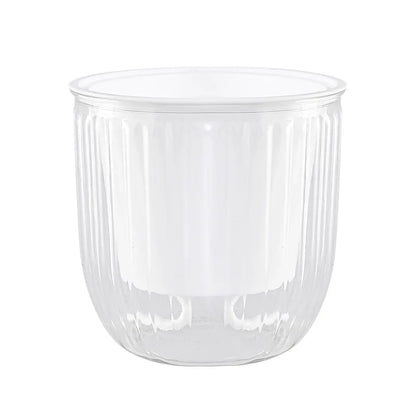Self-Watering Hanging Glass-Look Planter