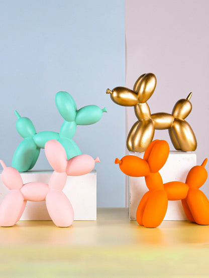 The Playful Pup – Balloon Dog Figurine