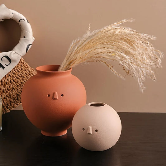 Quiet Character Ceramic Vase