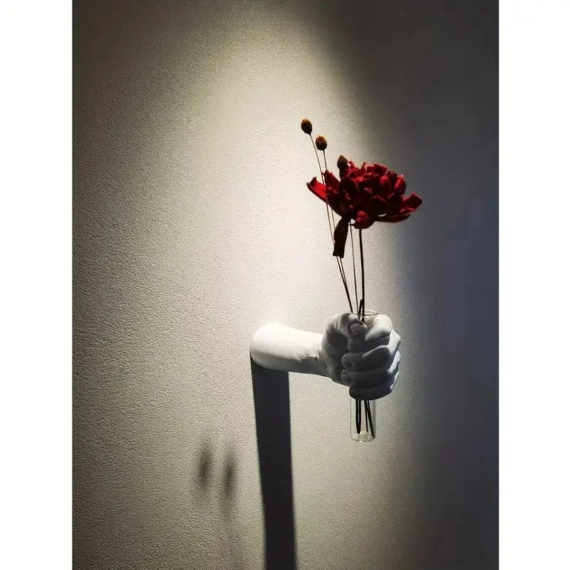The Helping Hand Wall Vase