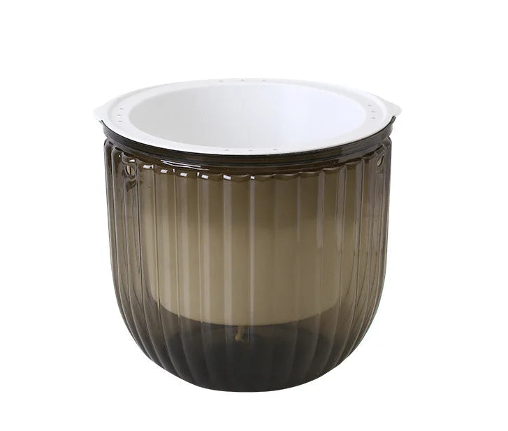 Self-Watering Hanging Glass-Look Planter