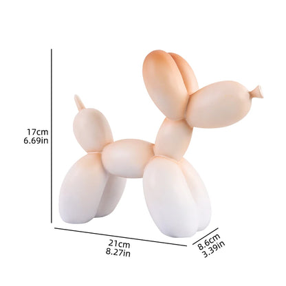 The Playful Pup – Balloon Dog Figurine