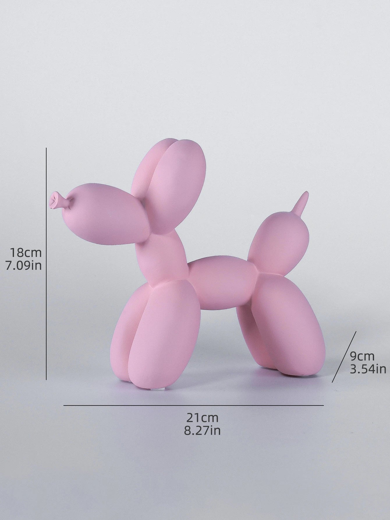 The Playful Pup – Balloon Dog Figurine
