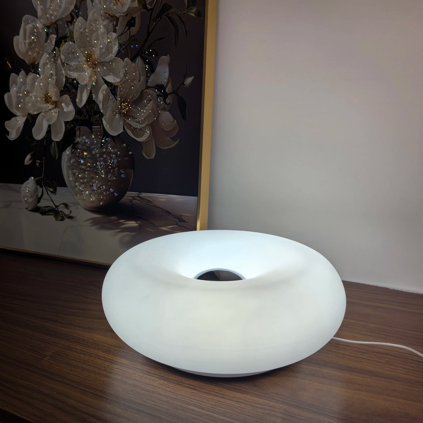 🍩 Bauhaus Donut Table Lamp