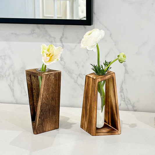 Open Frame Botanical Vase