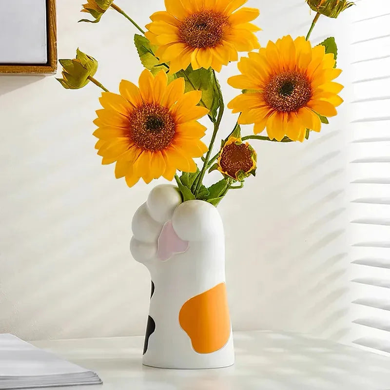 Purrfect Little Things – Cat Paw Vase