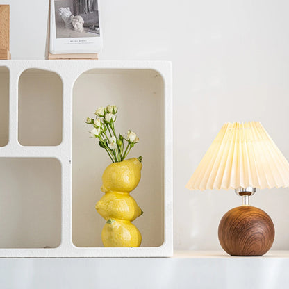 Stacked Fruit Statement Vase