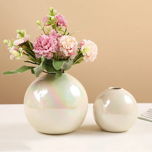 Soft Pearl Bubble Vase