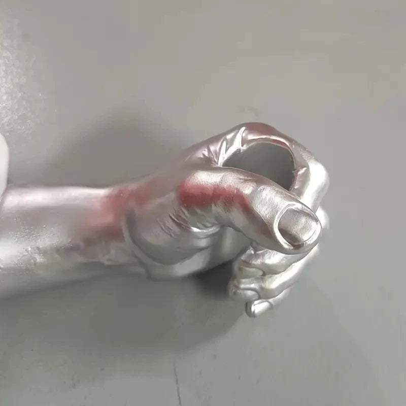 The Helping Hand Wall Vase