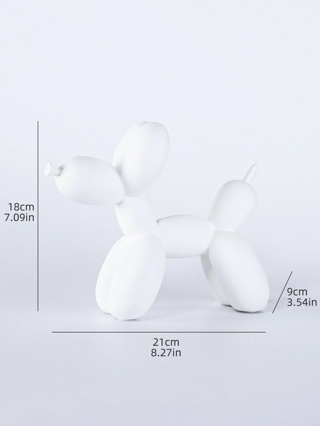 The Playful Pup – Balloon Dog Figurine