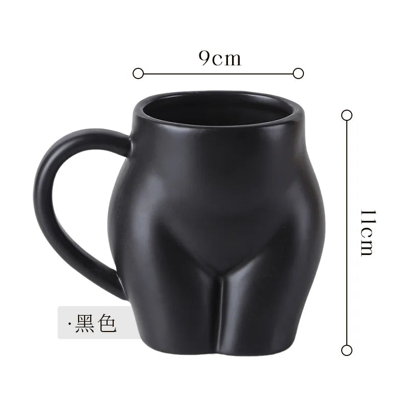 Body Love Ceramic Mug  | 520ml Ceramic Coffee Cup