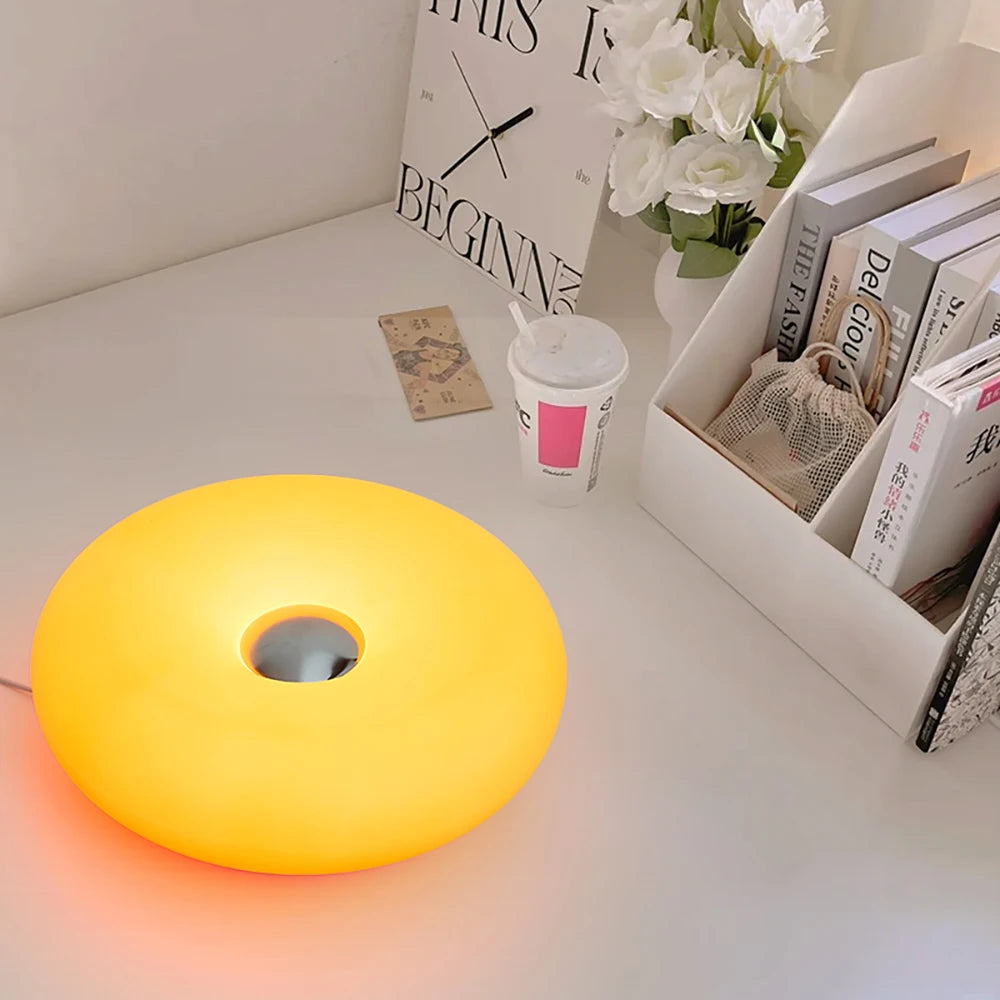 🍩 Bauhaus Donut Table Lamp