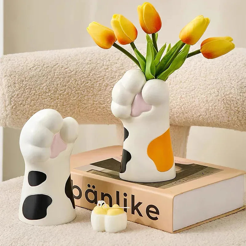 Purrfect Little Things – Cat Paw Vase