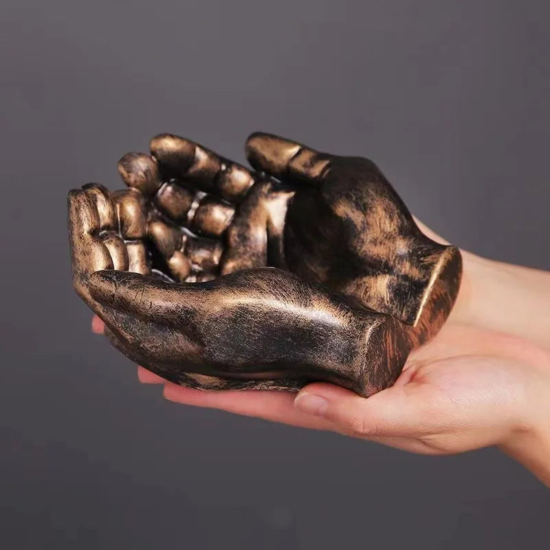 Hand of Grace™ Resin Jewelry & Key Bowl