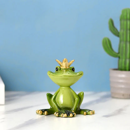 Mindful Frog Statue