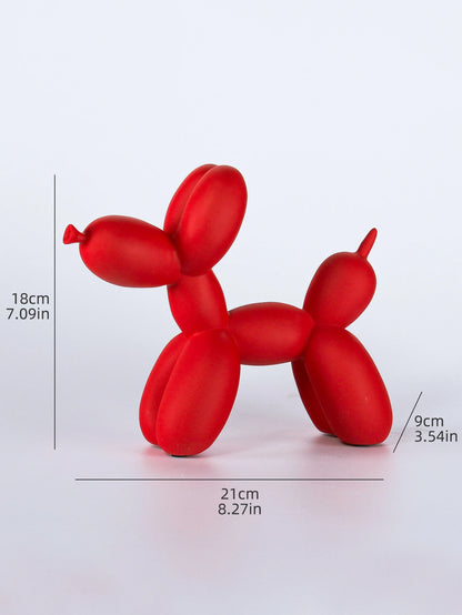 The Playful Pup – Balloon Dog Figurine