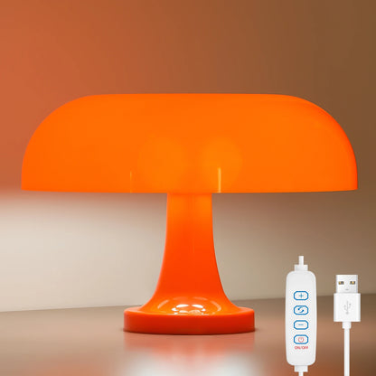 Retro Mushroom Glow Table Lamp