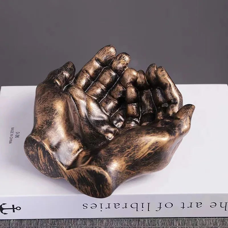 Hand of Grace™ Resin Jewelry & Key Bowl