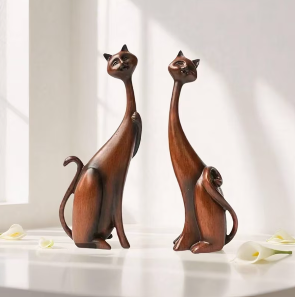 The Water Colour Cat Duo