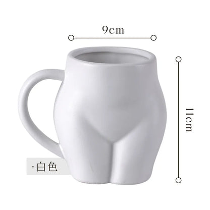 Body Love Ceramic Mug  | 520ml Ceramic Coffee Cup