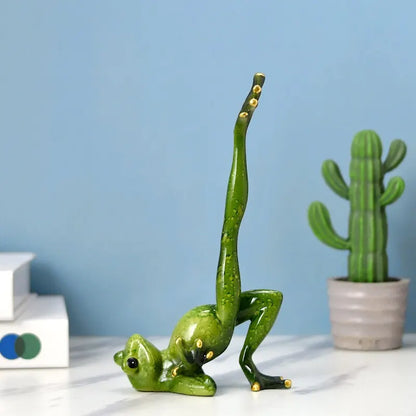 Mindful Frog Statue